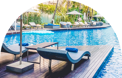 DSR Premium Resort Pool Amenities